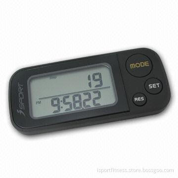 3D Sensor Multifunction Pedometer, 78x35x12mm Dimensions